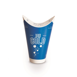 single wall PE coated butterfly cups for cold