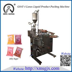 G84Y 4 Lanes Liquid Products Packing Machine