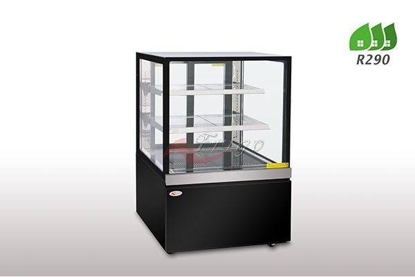 1.5 Version Square Cold Showcase with Front Drawable Glass (FGDG1.5A-900LSD)