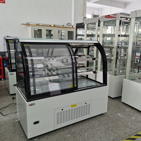 1.5 Version Curved Cold Showcase with Front Sliding Door (FGDGA-1200LM)