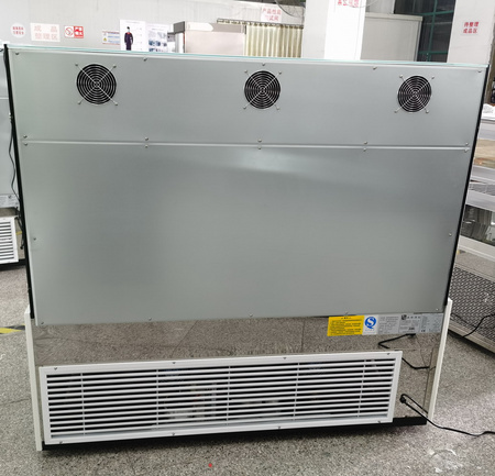 1.5 Version Curved Cold Showcase with Front Sliding Door (FGDGA-1200LM)