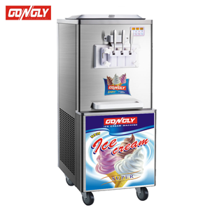 Economical commercial soft ice cream machine