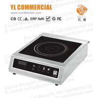YLC 3500W Heavy Duty Desktop Magnetic Hob Induction Cooker Electric Stove C3511-B