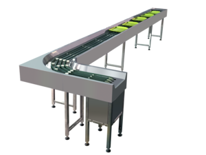 Food grade ribbed  Conveyor