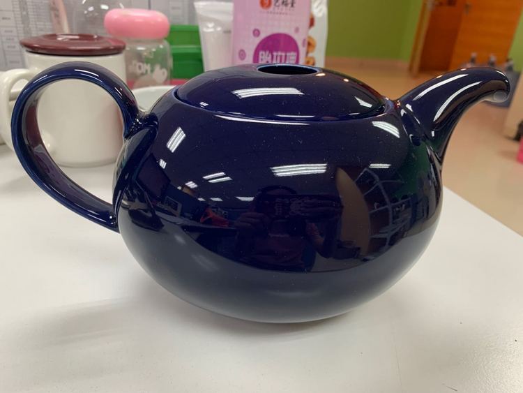 LOVERAMICS 1.3L/600ml Large Teapot  (Cobalt)