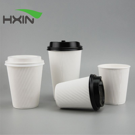 disposable ripple wall cup biodegradable