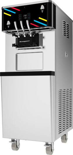 Soft Serve Ice Cream Machine Ice Cream Maker Twin Twist DW150TC