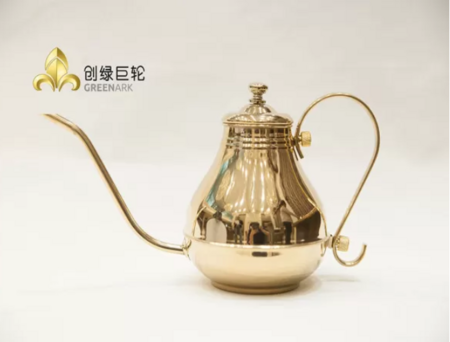 Golden Stainless Steel Oil Pot Cooking Tools for Teppanyaki Restaurant