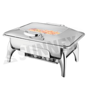 VIENNA RANGE CHAFERS, STAINLESS STEEL