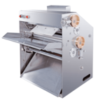 Pizza dough pressing machine