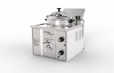 Electric counter-top pressure fryer