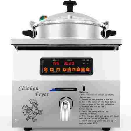Electric counter-top pressure fryer