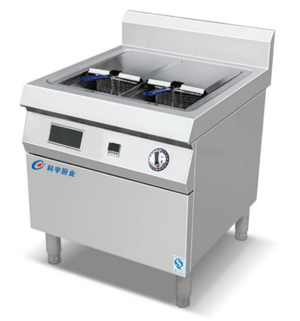 European Electromagnetic Double-cylinder Frying Furnace