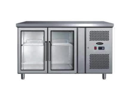 Table Refrigerator-Two doors（Glass Door）