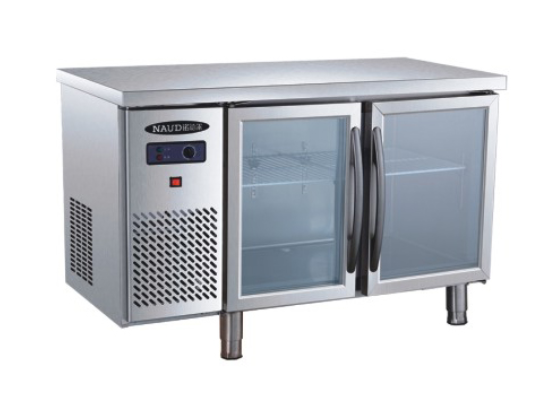 Direct Cooling Table Refrigerator（Glass Door）