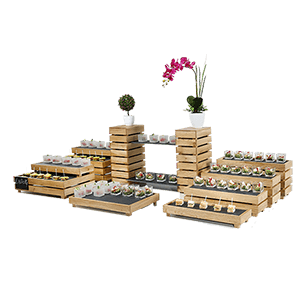 Buffet decoration combination