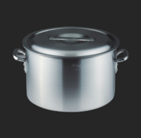 Double bottom aluminum pot series
