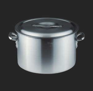 Double bottom aluminum pot series