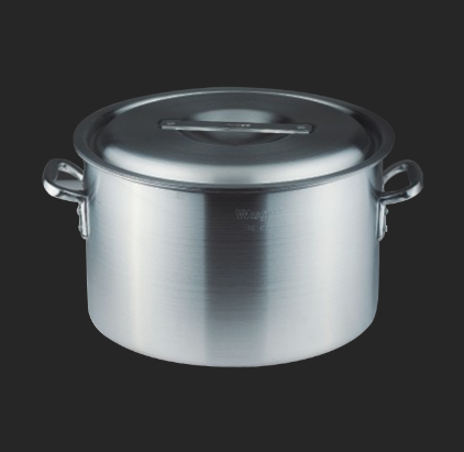 Double bottom aluminum pot series