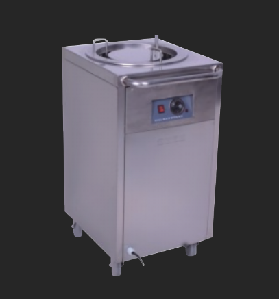 Stack Dish Warming Dispenser Trolley