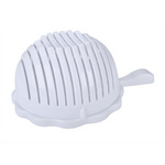 Fast Fruit Vegetable Salad Chopper Bowl Upgraded Easy Plastic Salad Cutter Bowl