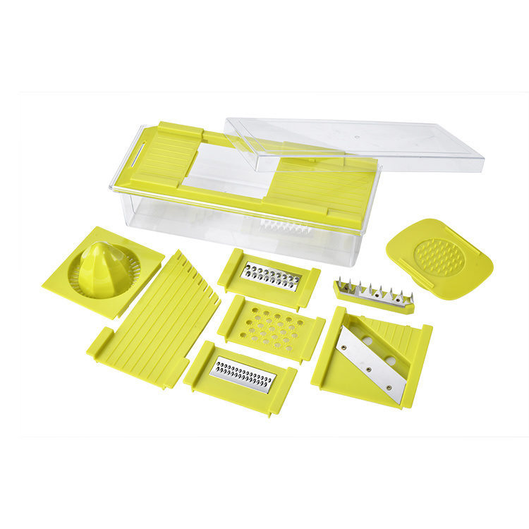 Multi Function Manual Cutting Tool Set Vegetable Chopper Dicer Mandolin Veggie Cutter Slicer