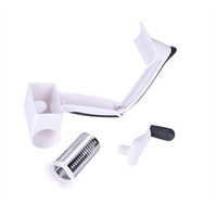 Hot selling Kitchen Manual Vegetable Rotary Drum Grater Stainless Steel Hand Mini Cheese Butter Grater