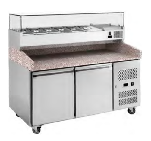 VENTILATED PIZZA  COUNTER