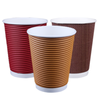 High-end ripple paper cup