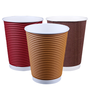 High-end ripple paper cup