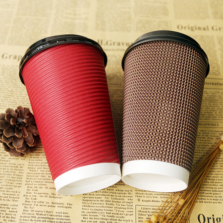 High-end ripple paper cup