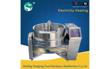 Tiltable Beneath Mixing Cooking Kettle(Electricity Heating)