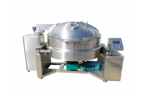 Automatic Hydraulic Vacuum Mixing Cooking Kettle(Steam)