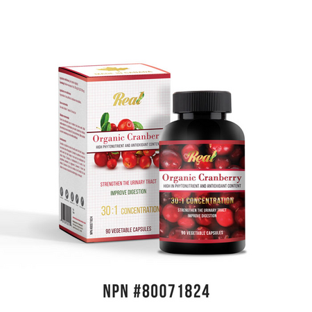 Real • Organic Cranberry Capsules