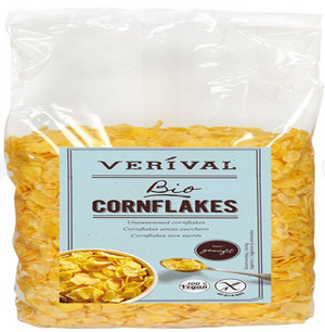Unsweetened cornflakes