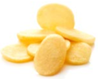 Potato slices 35 mm - 50 mm