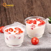 Factory spot disposable PET thickened plastic bowl ice cream cup without cover