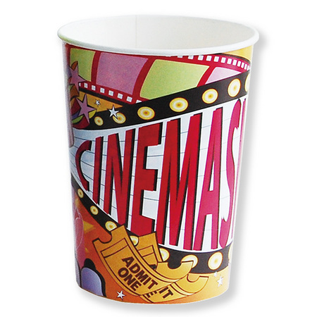 Thicken anti-ironing disposable skewer cinema paper bucket paper cup popcorn bucket