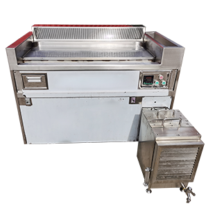 Water curtain purification teppanyaki equipment