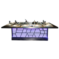 Rectangular iron plate burning equipment