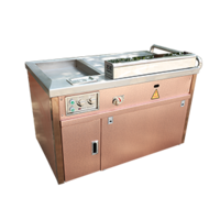 Mobile teppanyaki equipment