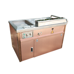 Mobile teppanyaki equipment