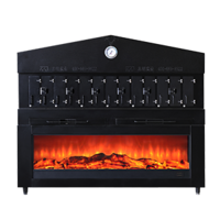 Charcoal fire fish oven 6