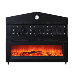 Charcoal fire fish oven 6
