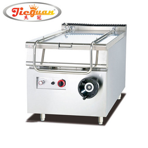 gas tilting braising pan