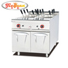 gas pasta cooker with cabinet