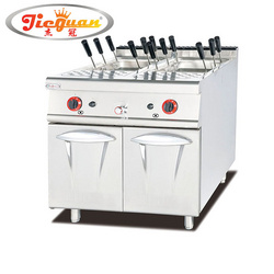 gas pasta cooker with cabinet