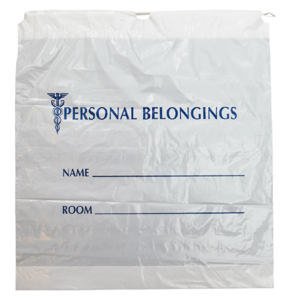 Patinet Belongings Bags（Drawstring type)