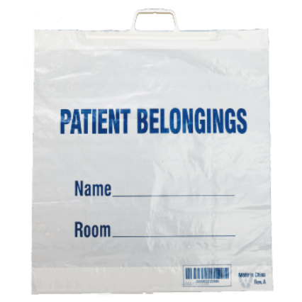 Patinet Belongings Bags（Rigid handle)