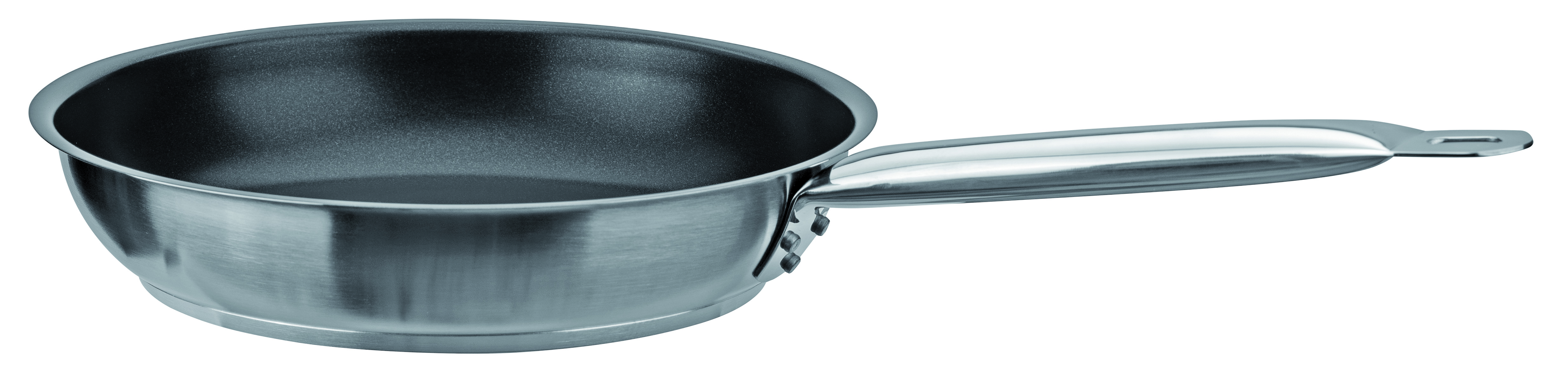PIAZZA Stainless Steel Frying pan with non-stick coat- Chef Collection- diametre 20Cm